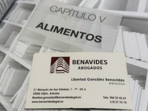 Pensión alimenticia abogado Asturias